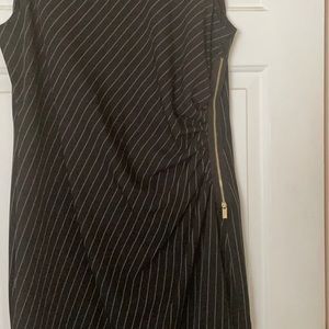 Jones New York Dress - Black pin stripe